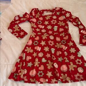 btween Red and Pink Holiday Dress